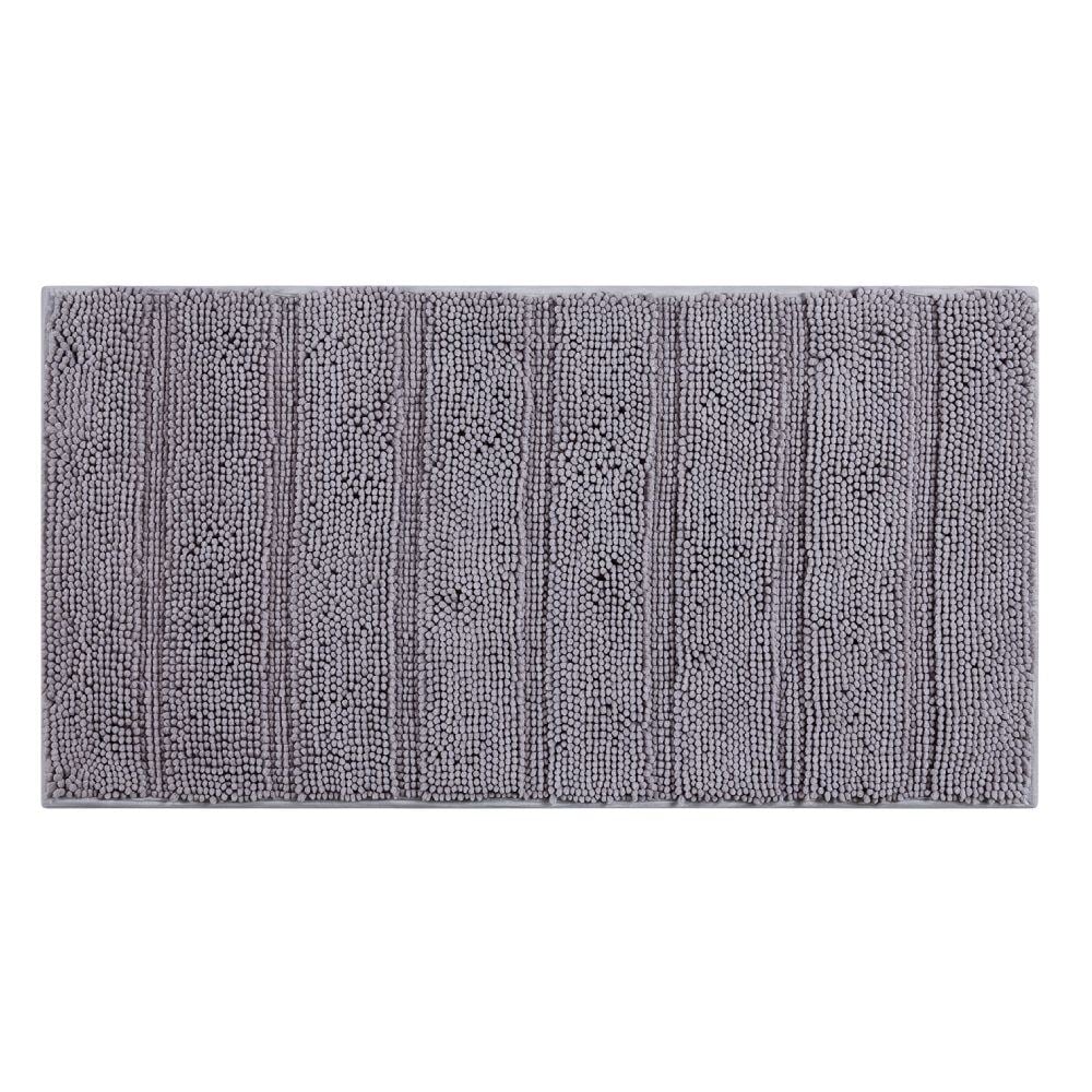Tapete para Banheiro 50Cm X 1,00M Loft Havan Casa - Cinza Amianto