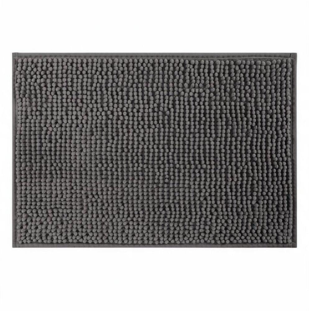 Tapete para Banheiro 45X70cm Madri Havan Casa - Cinza Urbano