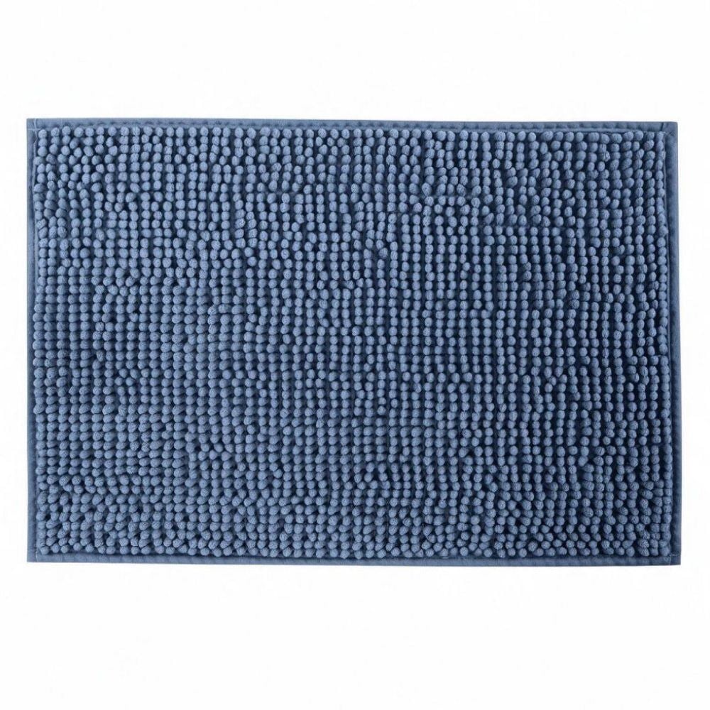 Tapete para Banheiro 45X70cm Madri Havan Casa - Azul Jeans