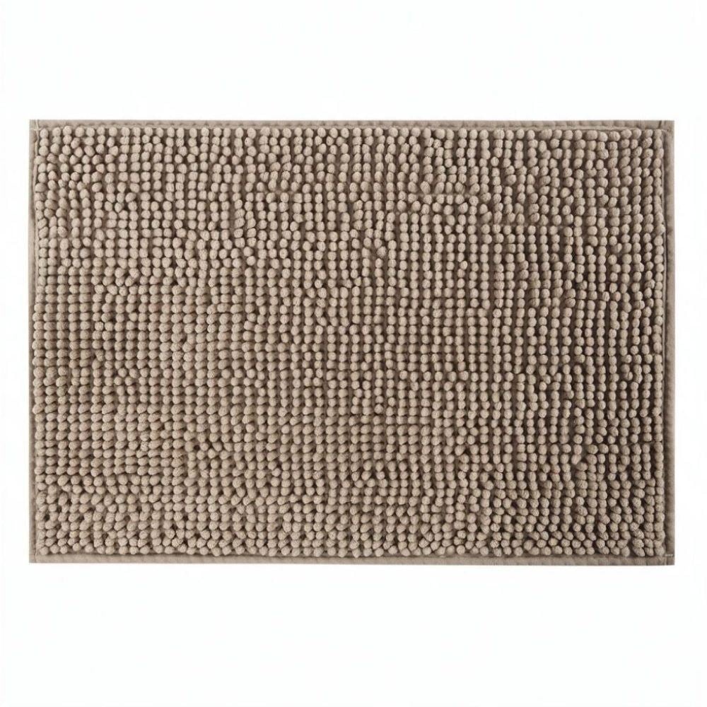 Tapete para Banheiro 45X70cm Madri Havan Casa - Bege Escuro