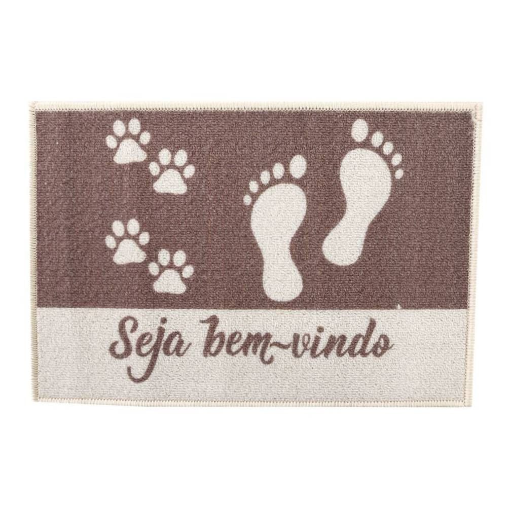 Tapete para Cozinha Home 40X60 cm Havan Casa - Seja Bem Vindo Pegadas