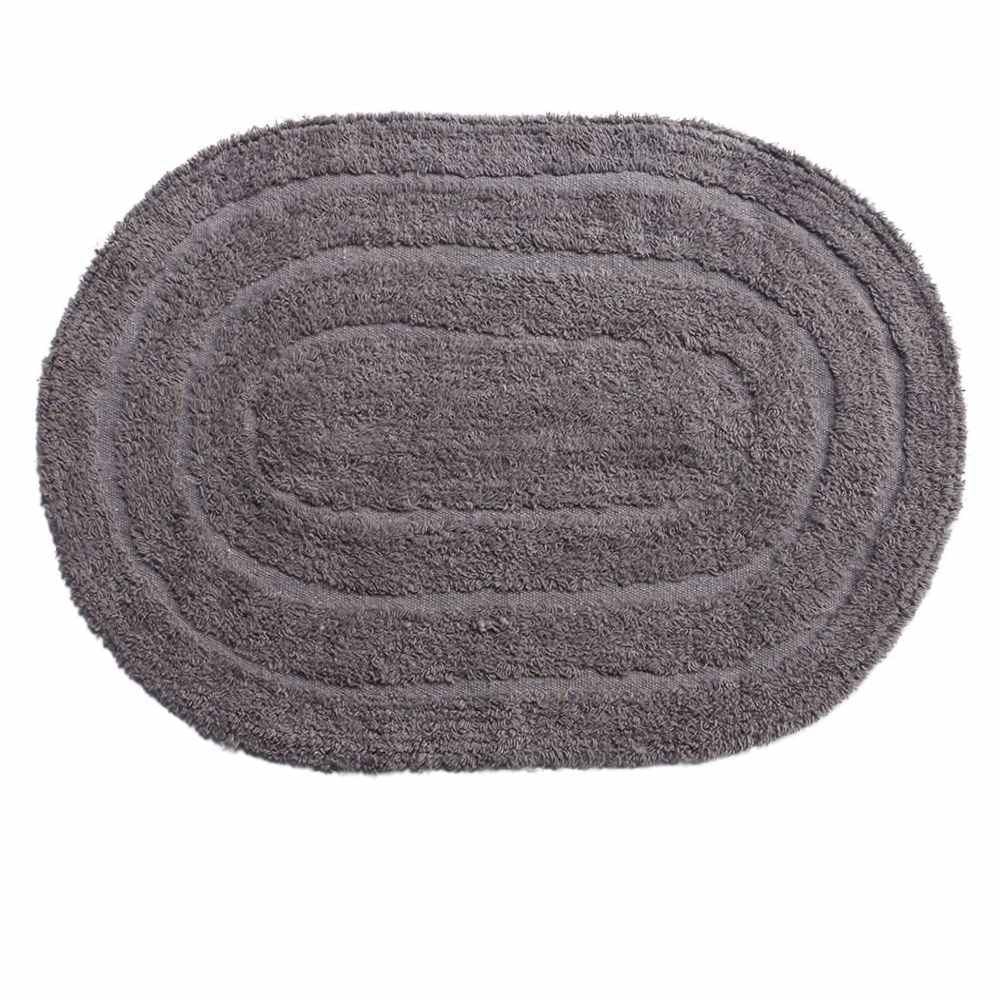 Tapete para Banheiro Chronos 40X60 cm Havan Casa - Cinza Amianto