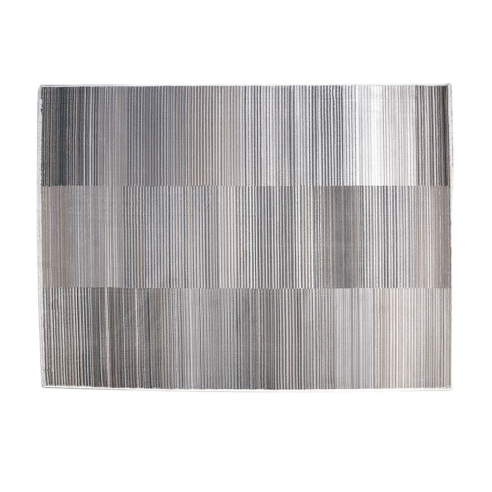 Tapete para Quarto e Sala 1,40X2,00 m London Havan Casa - Cinza Geo