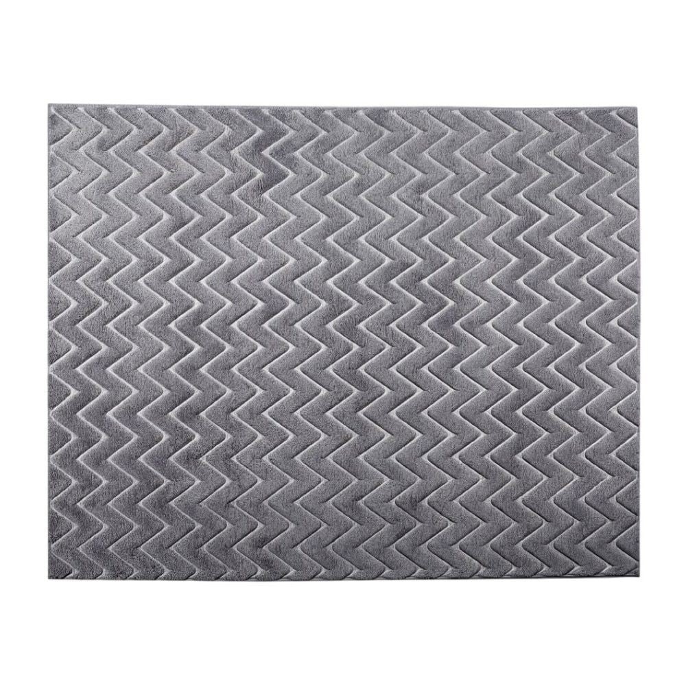 Tapete para Quarto e Sala 2,00X2,50M Milano Havan Casa - Cinza Chevron