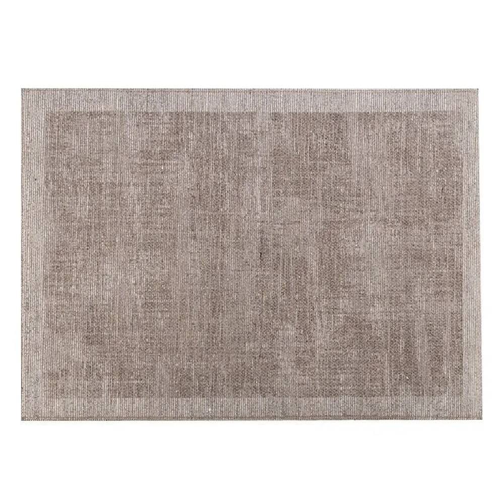 Tapete Para Quarto E Sala 2,00X3,00 M Cairo Havan Casa - Moldura Bege E Marrom