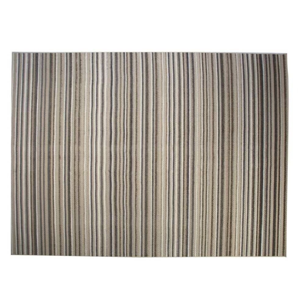 Tapete para Quarto e Sala 2,00X3,00 m Kyoto Havan Casa - Creme E Cinza