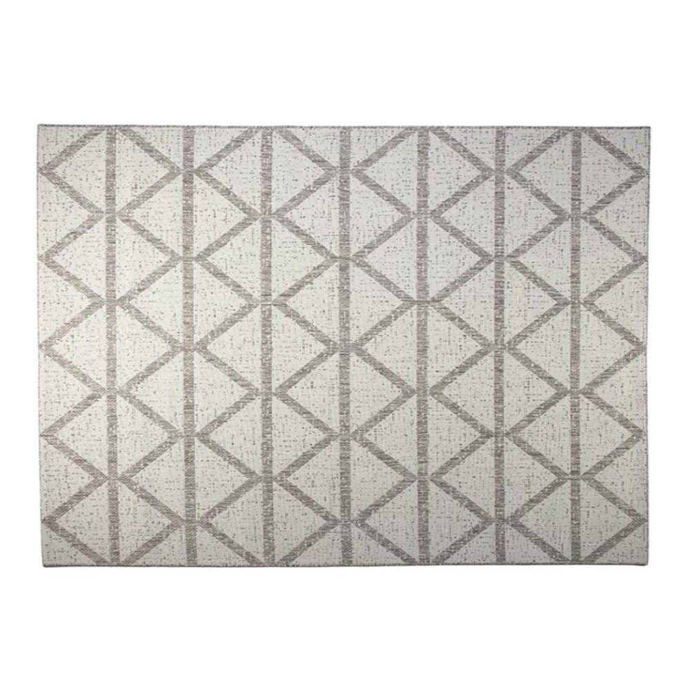 Tapete para Quarto e Sala Amazonas Sisal 1,40X2,00M Havan Casa - Bege Geométrico