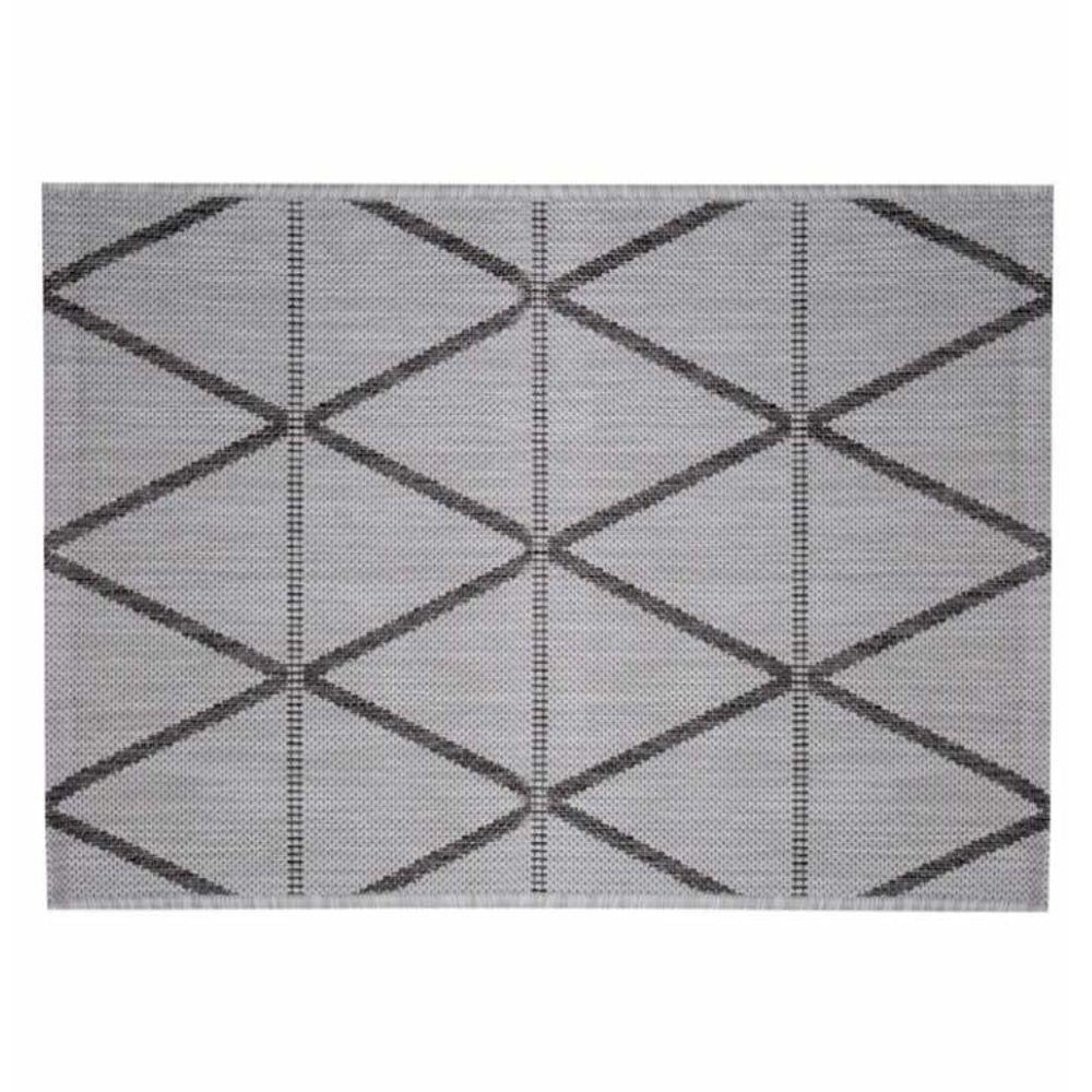 Tapete para Quarto e Sala Amazonas Sisal 1,40X2,00M Havan Casa - Grafite e Cinza