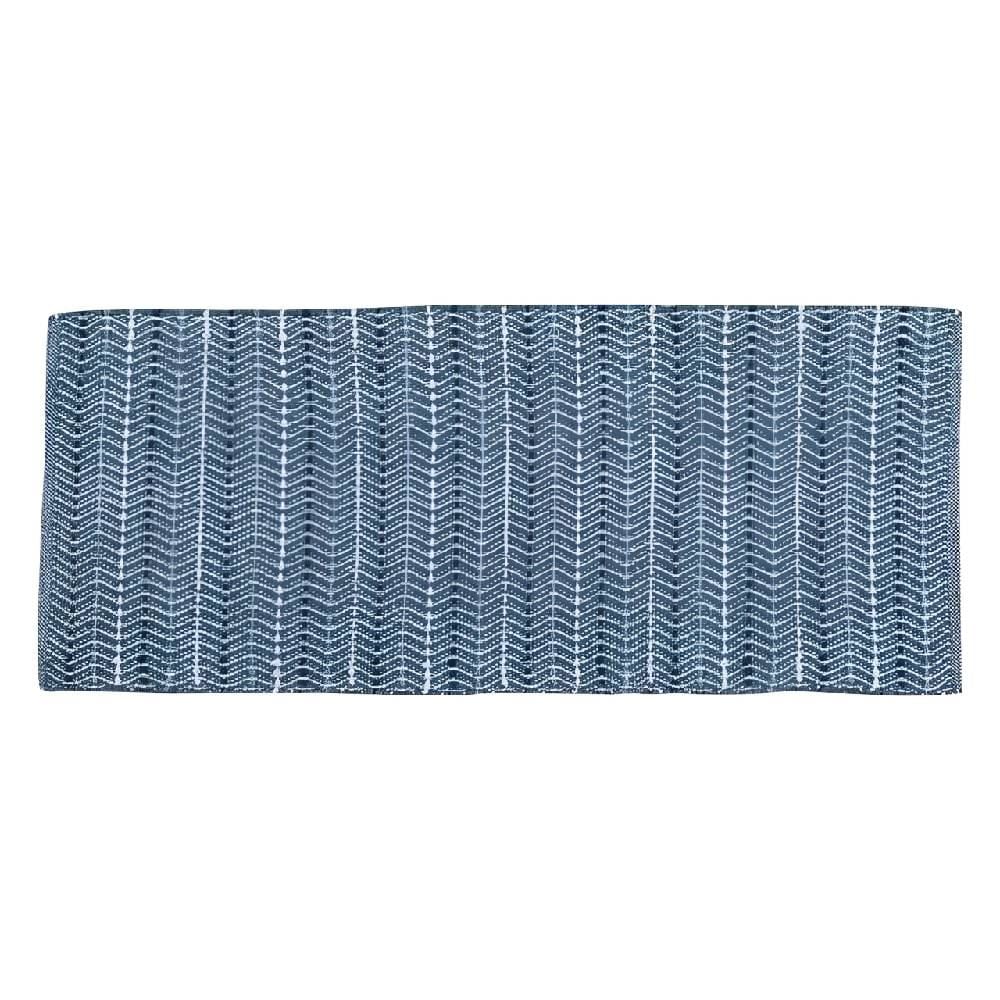 Tapete Para Quarto Ou Sala 50X120 Cm Petra Havan Casa - Indigo