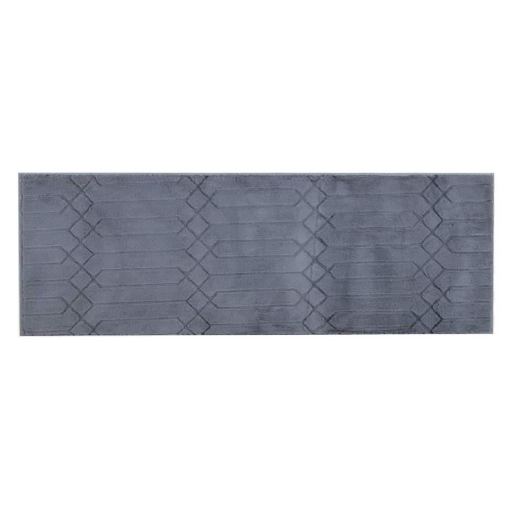 Tapete para Quarto e Sala 60Cmx1,80 m Bellagio Havan Casa - Hexágono Chumbo