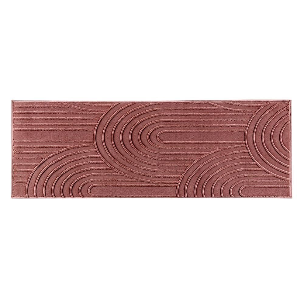 Tapete Passadeira Bellagio 60Cm X 1,80M Havan Casa - Rosa Flow
