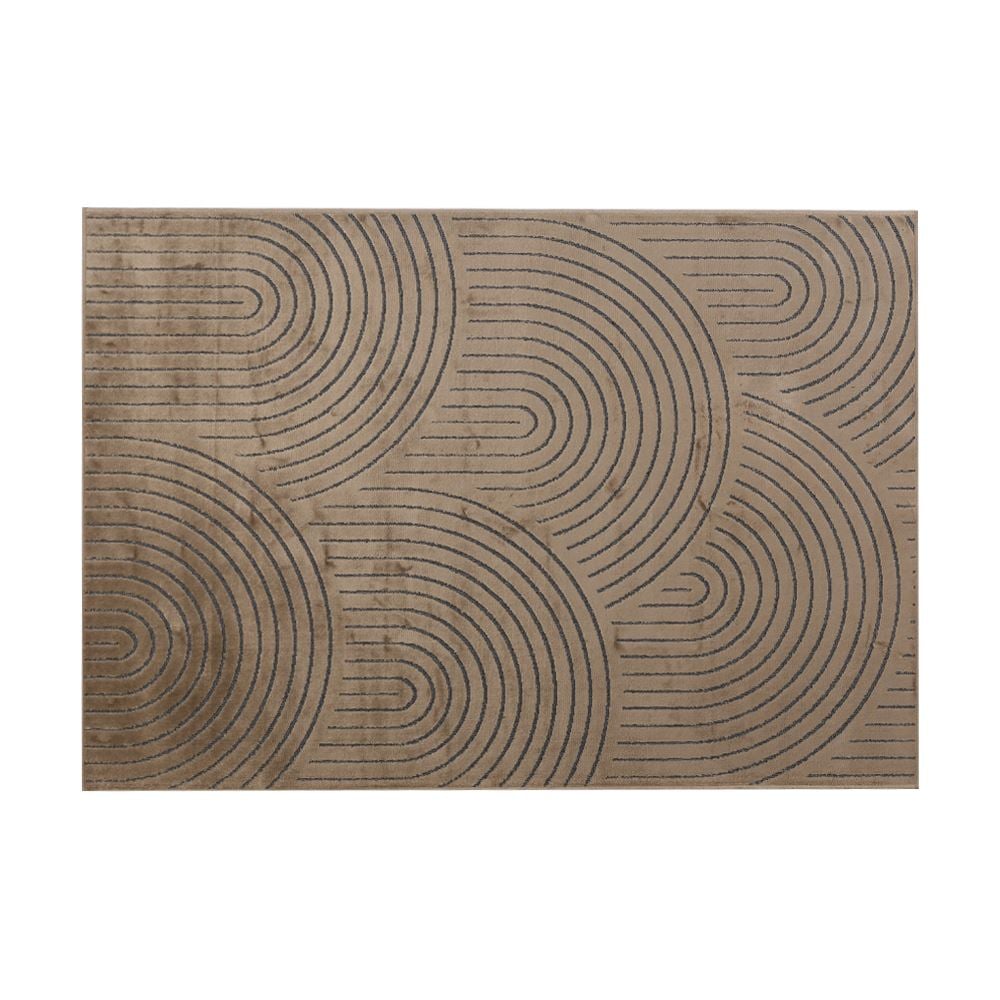 Tapete Para Quarto Ou Sala 1,00X1,40 M Faro Havan Casa - Arcos Caramelo