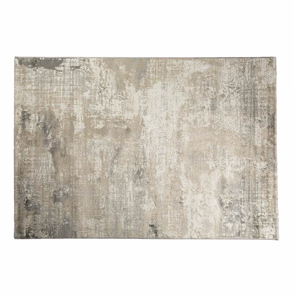 Tapete para Quarto Ou Sala 1,40 X 2,00M Ibiza Havan Casa - Creme Cinza