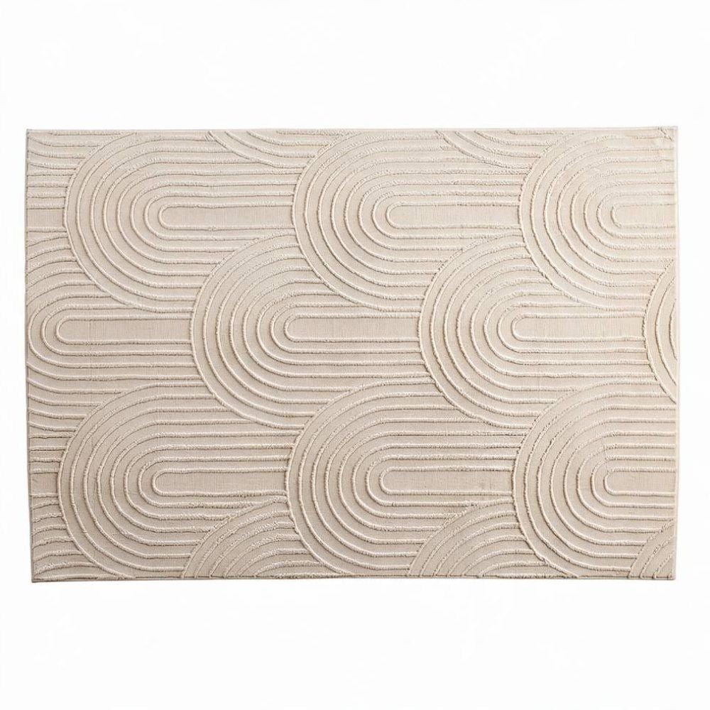 Tapete para Quarto e Sala Bellagio 1,40X2,00M Havan Casa - Bege 4 Flow