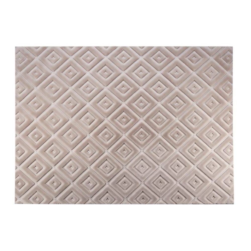 Tapete para Quarto e Sala 1,40X2,00M Milano Havan Casa - Bege Losango
