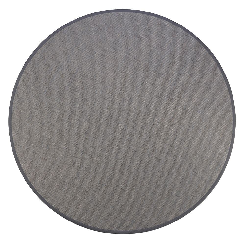 Tapete Para Quarto E Sala 2,00X2,00 M Titanium Redondo Havan Casa - Cinza