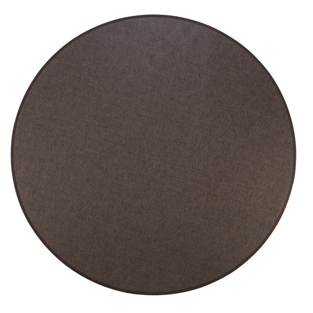 Tapete Titanium Redondo para Quarto e Sala 2,00M Havan Casa - Marrom