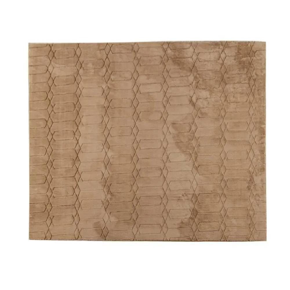 Tapete para Quarto Ou Sala 2,00X2,50M Bellagio Havan Casa - Hexágono Castor