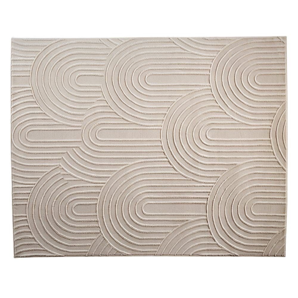 Tapete para Quarto e Sala Bellagio 2,00X2,50M Havan Casa - Bege 4 Flow