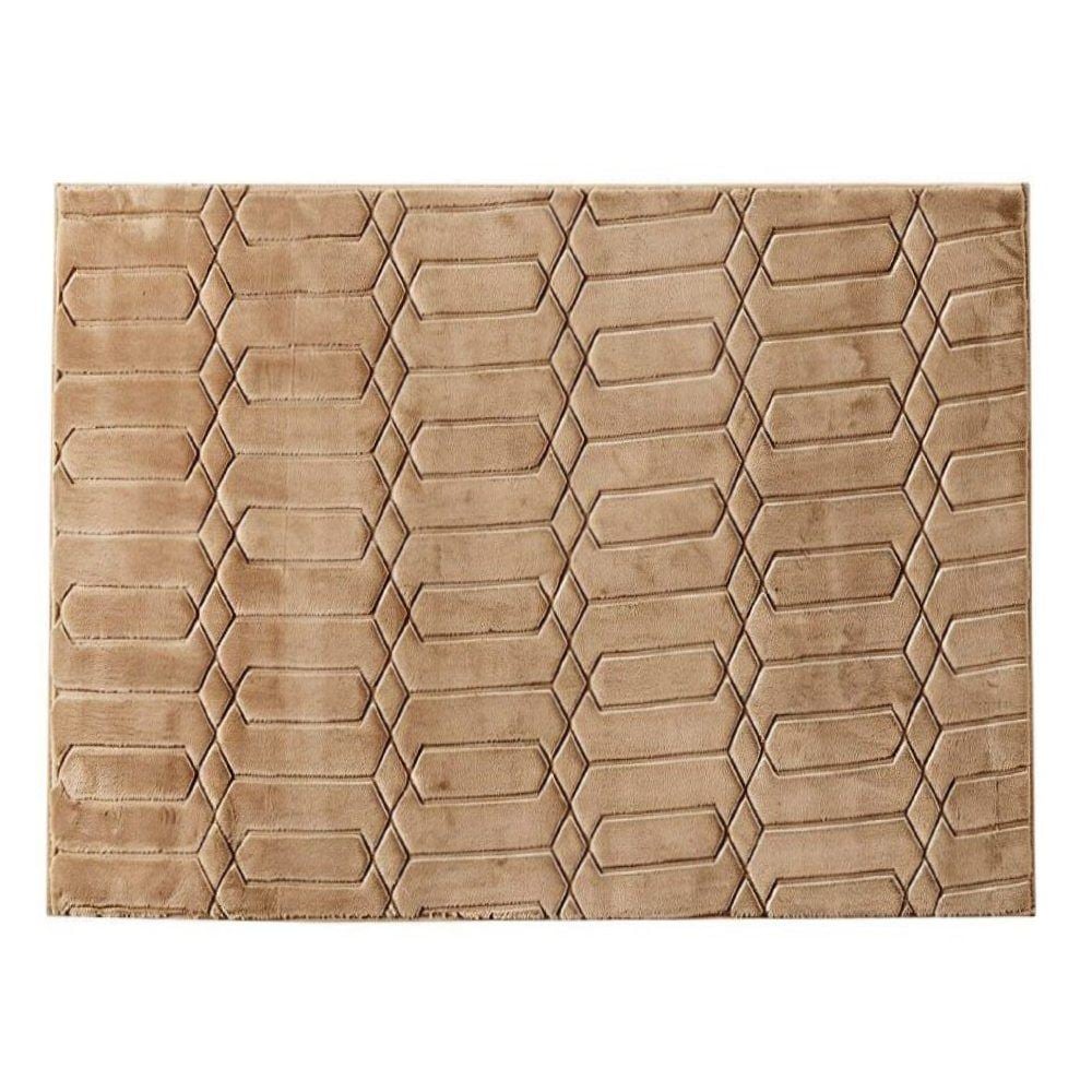 Tapete para Quarto e Sala Bellagio 2,00X3,00M Havan Casa - Hexágono Castor