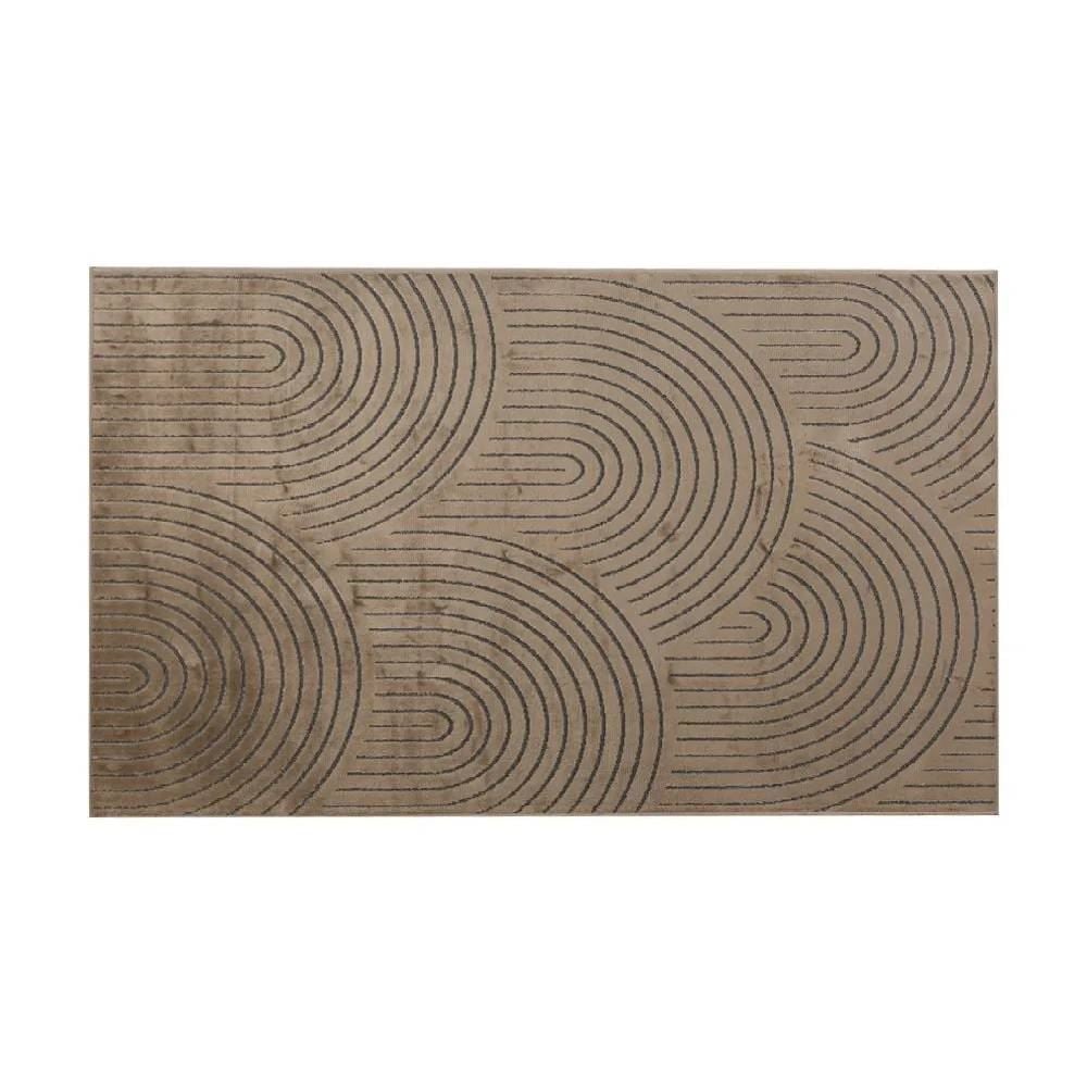Tapete para Quarto e Sala 60Cmx1,00 m Faro Havan Casa - Arcos Caramelo