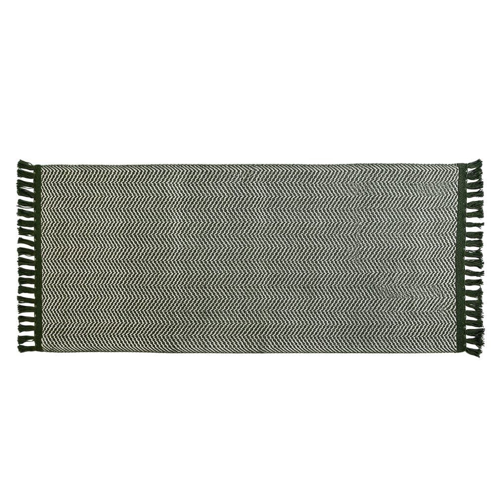 Tapete Passadeira 60Cm X 1,50M Naturale Havan Casa - Verde Oliva