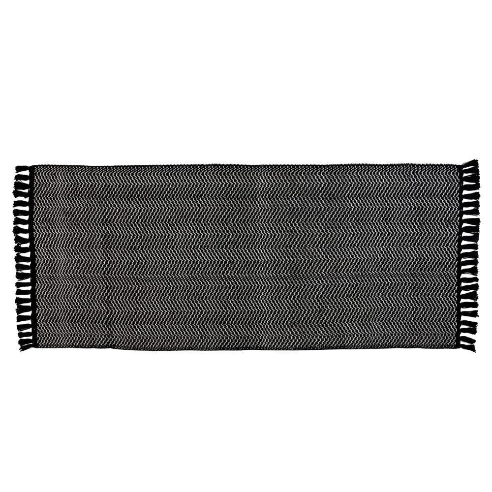 Tapete Passadeira 60Cm X 1,50M Naturale Havan Casa - Preto