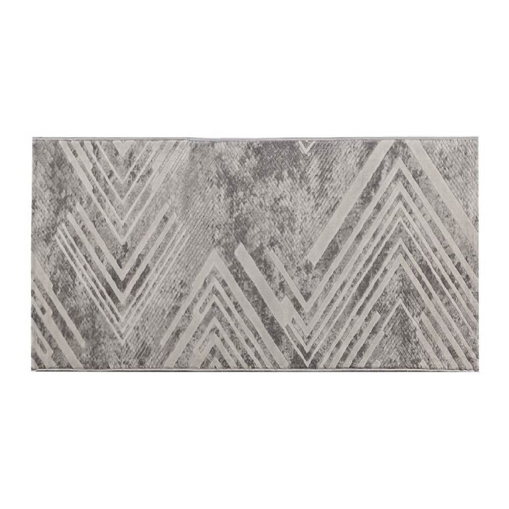 Tapete para Quarto e Sala 80Cmx1,50 m Platinium Havan Casa - Cinza Com Bege