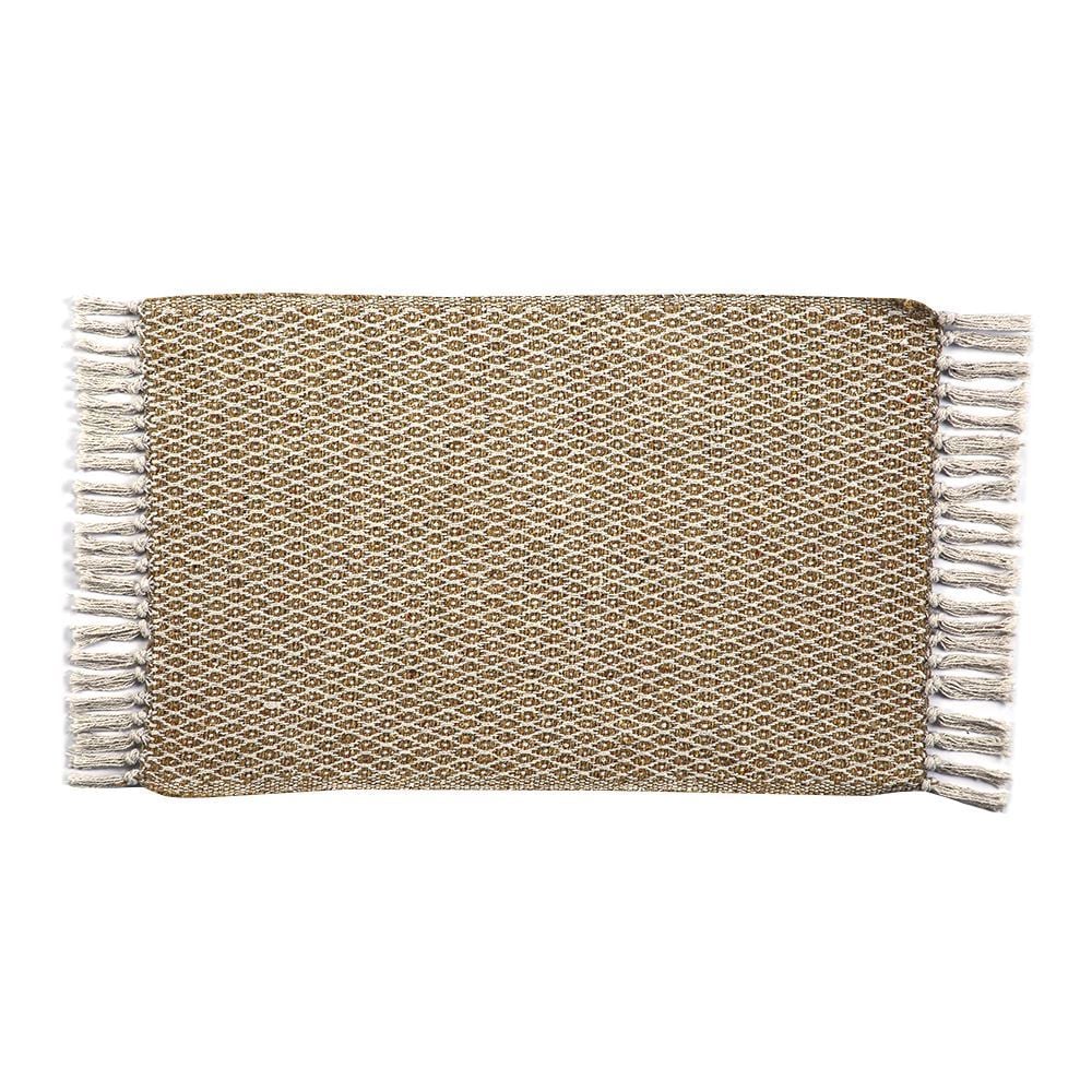 Tapete para Banheiro 40X60 cm Havan Casa - Losango Bege