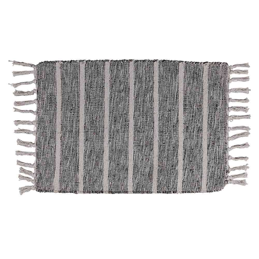 Tapete para Banheiro 40X60 cm Havan Casa - Cinza Listras