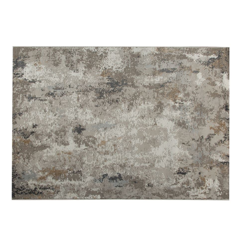 Tapete para Quarto Ou Sala 1,40X2,00 m Shiraz Havan Casa - Bege E Cinza