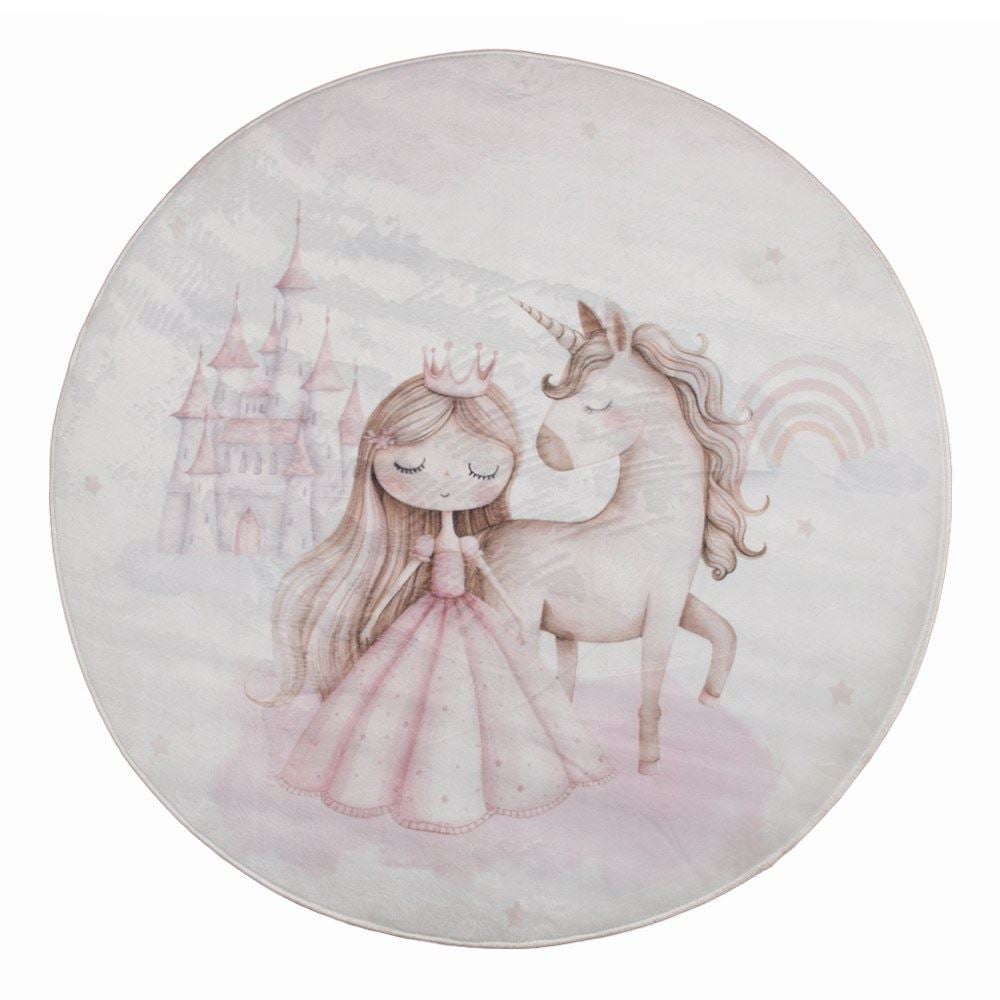 Tapete Soft 100 X 100Cm Havan Casa - Rosa Princesa