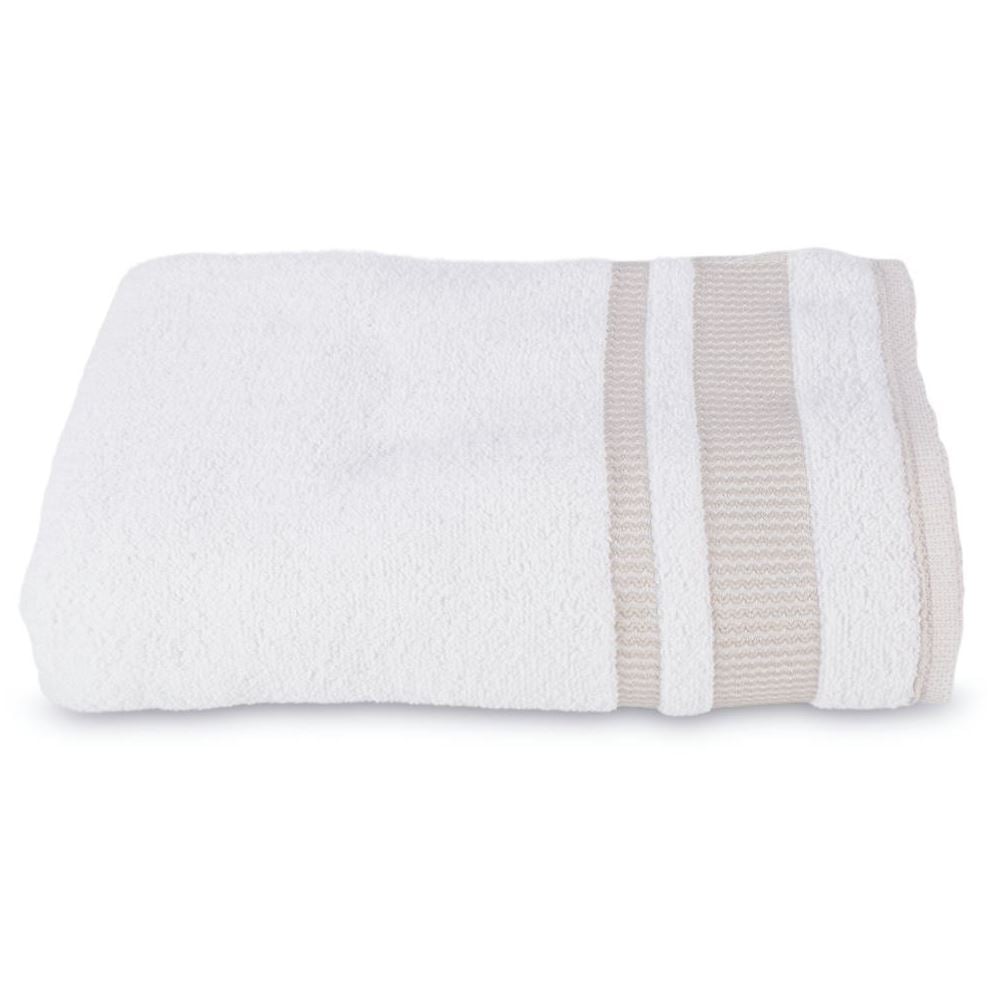 Toalha de Banho 70Cm X 1,40M Valência Havan Casa - Branco