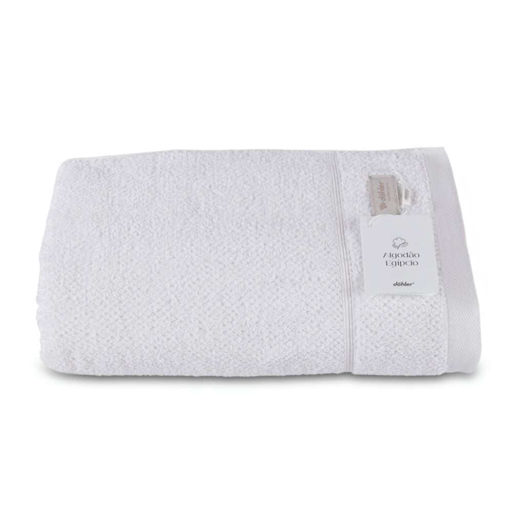 Toalha de Banho Fio Egípcio Döhler - Branco Antigo