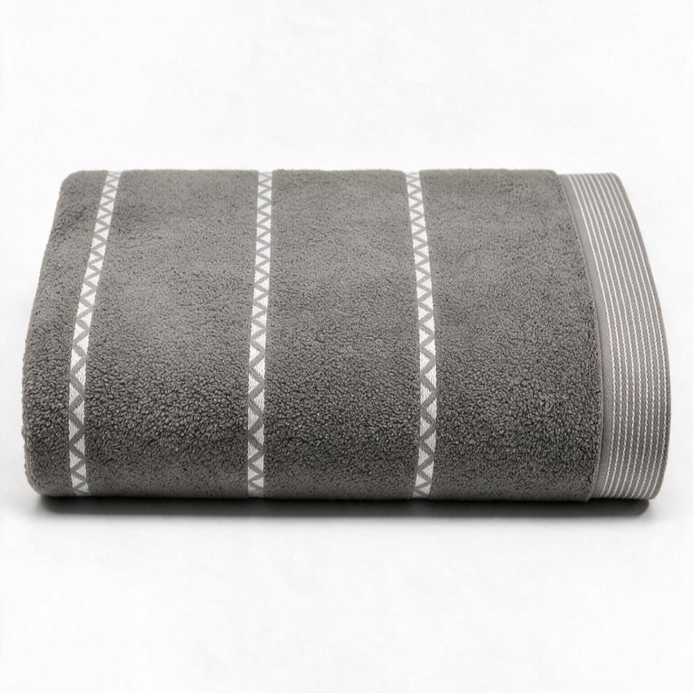 Toalha de Banho Linea Havan Casa - Cinza Onix