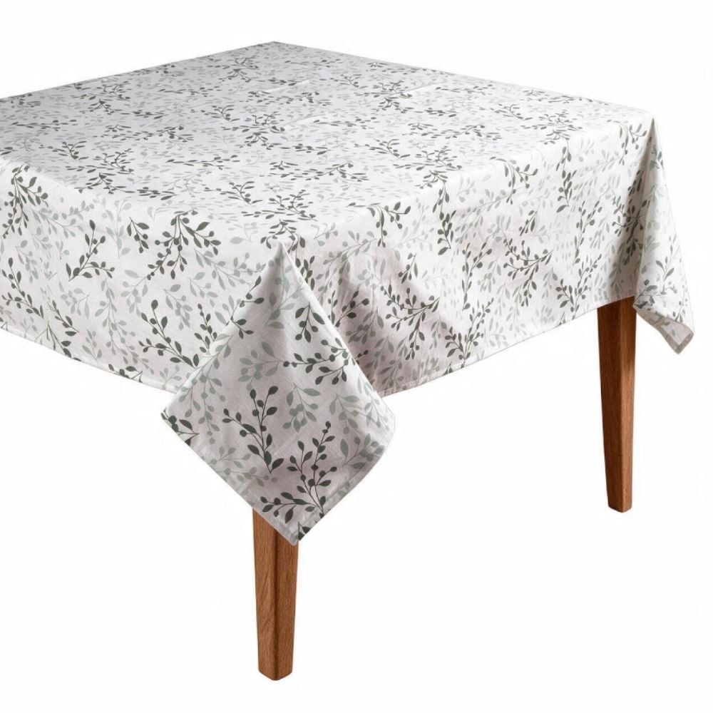 Toalha de Mesa 1,40 X 2,10M Havan Casa by Lepper - Folhas Verdes