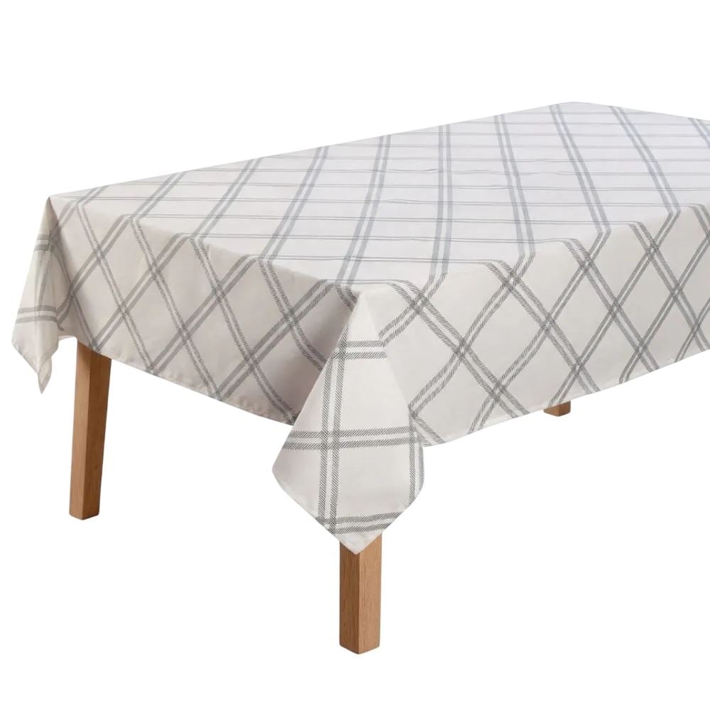 Toalha de Mesa Retangular 1,40X2,10M Clean Döhler - Grid Azul