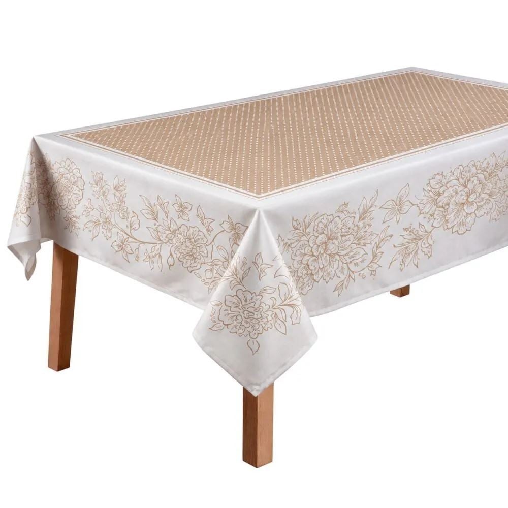 Toalha de Mesa Retangular 1,40X2,10M Clean Döhler - Serena