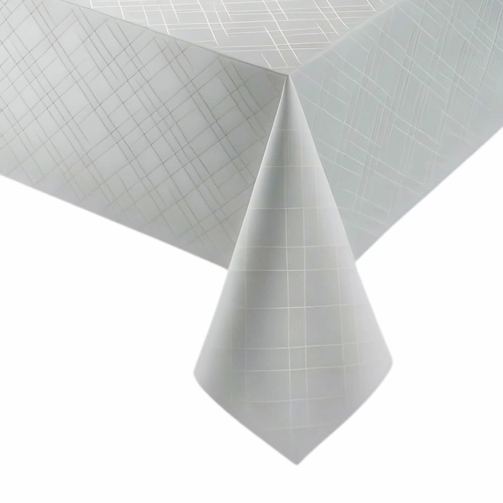 Toalha de Mesa 1,40X2,10 m Requinte Döhler - Prata
