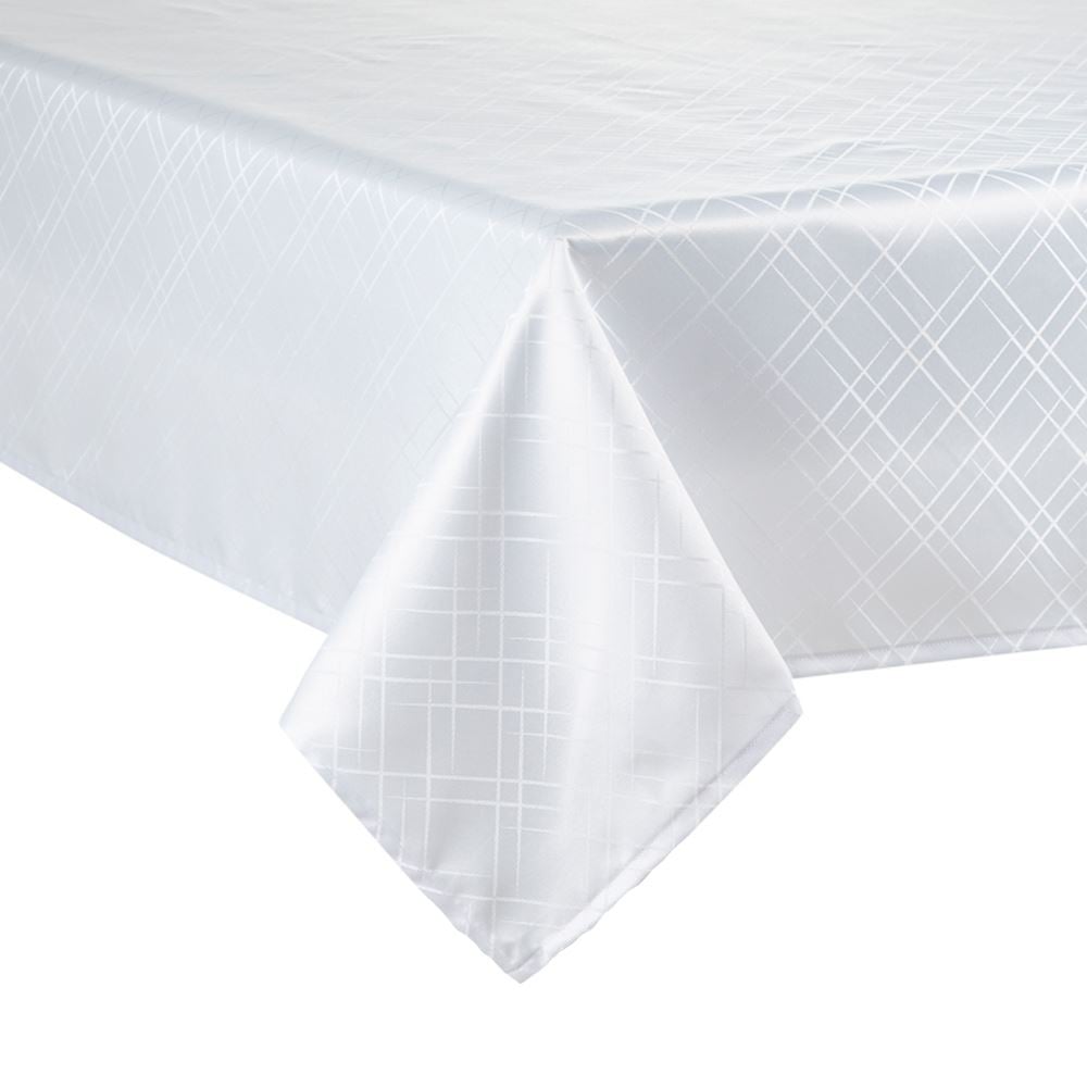Toalha de Mesa 1,40X2,10 m Requinte Döhler - Branco TJ-5795