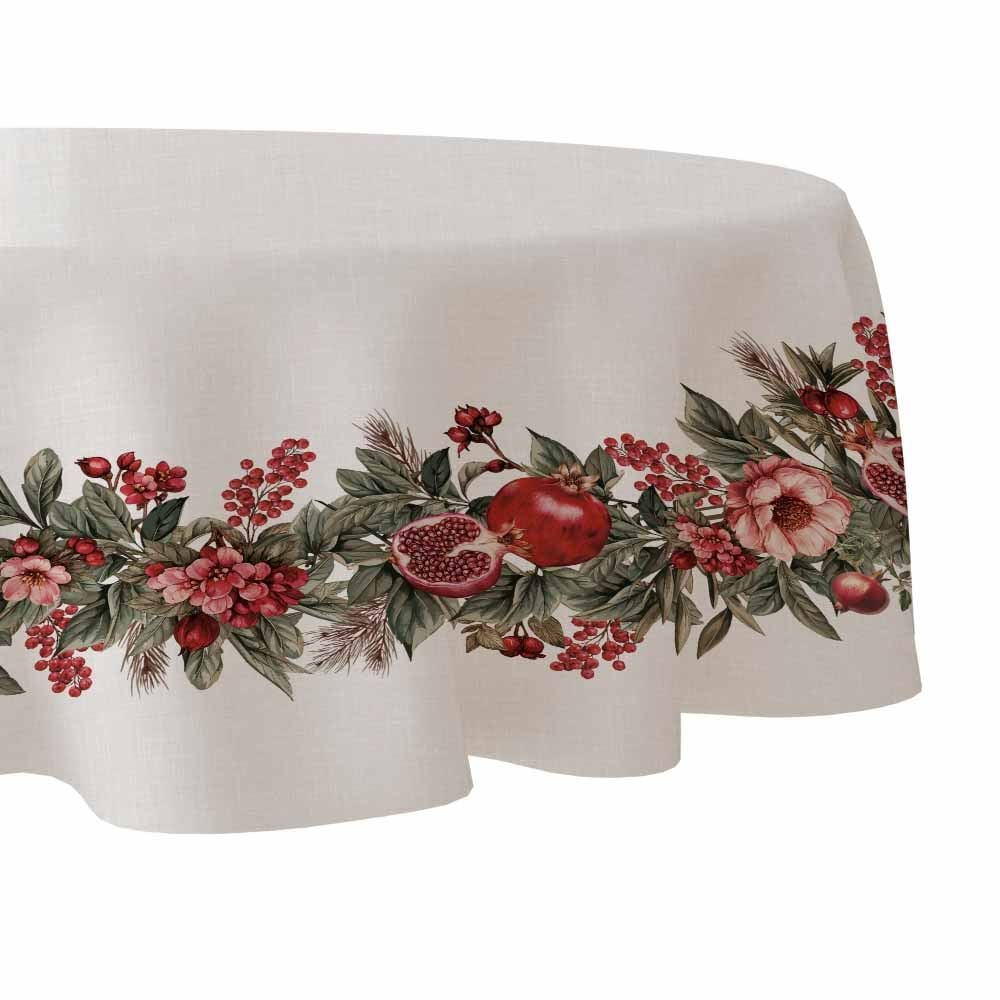 Toalha de Mesa 1,50M Redonda Estampada Havan Casa - Roma