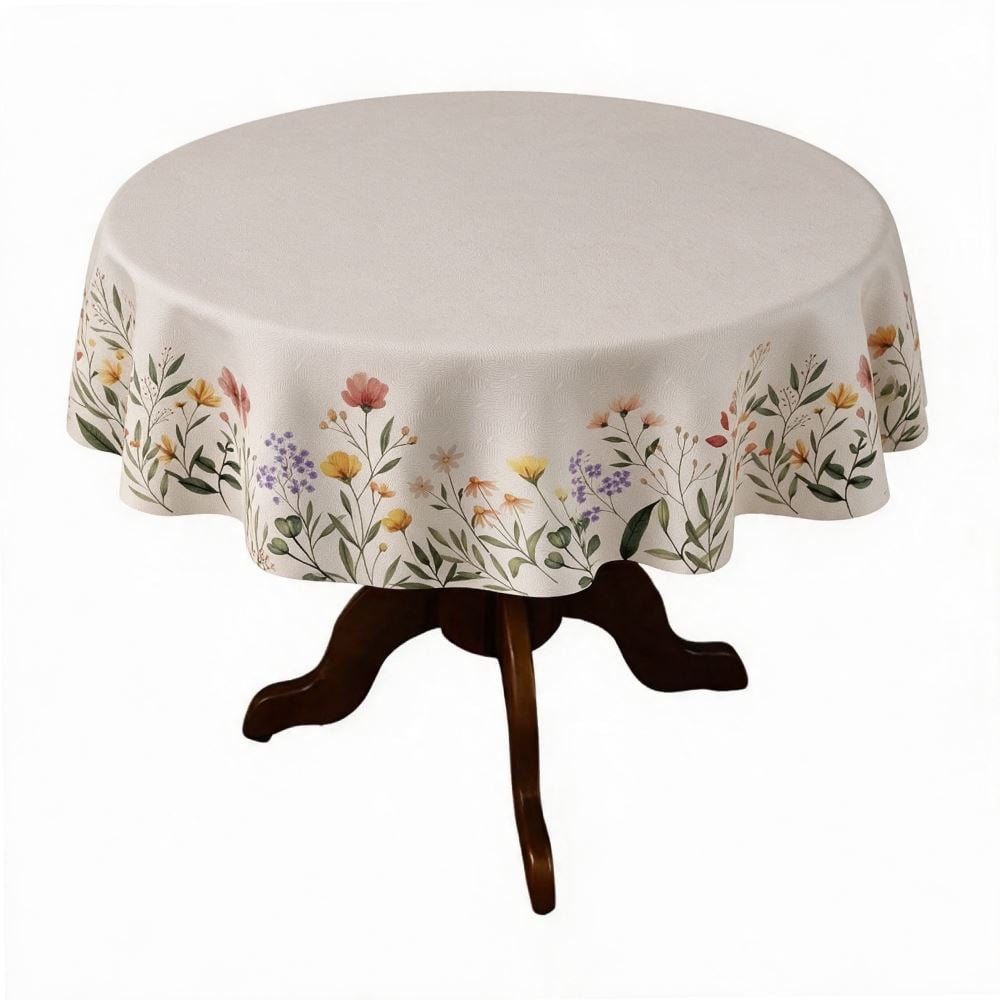 Toalha de Mesa 1,50M Redonda Estampada Havan Casa - Garden