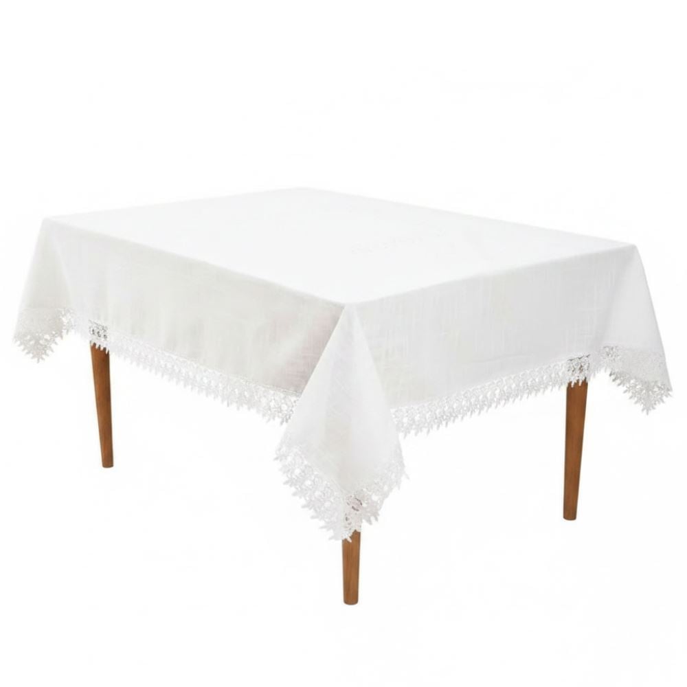 Toalha de Mesa 1,60M X 2,50M Renda Guipir Havan Casa - Veneza