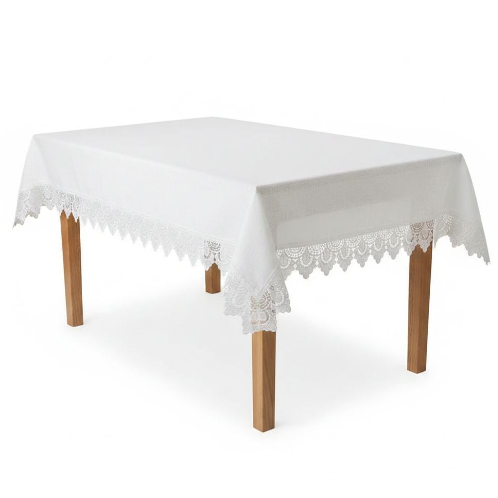 Toalha de Mesa 1,60M X 2,50M Renda Guipir Havan Casa - Paris