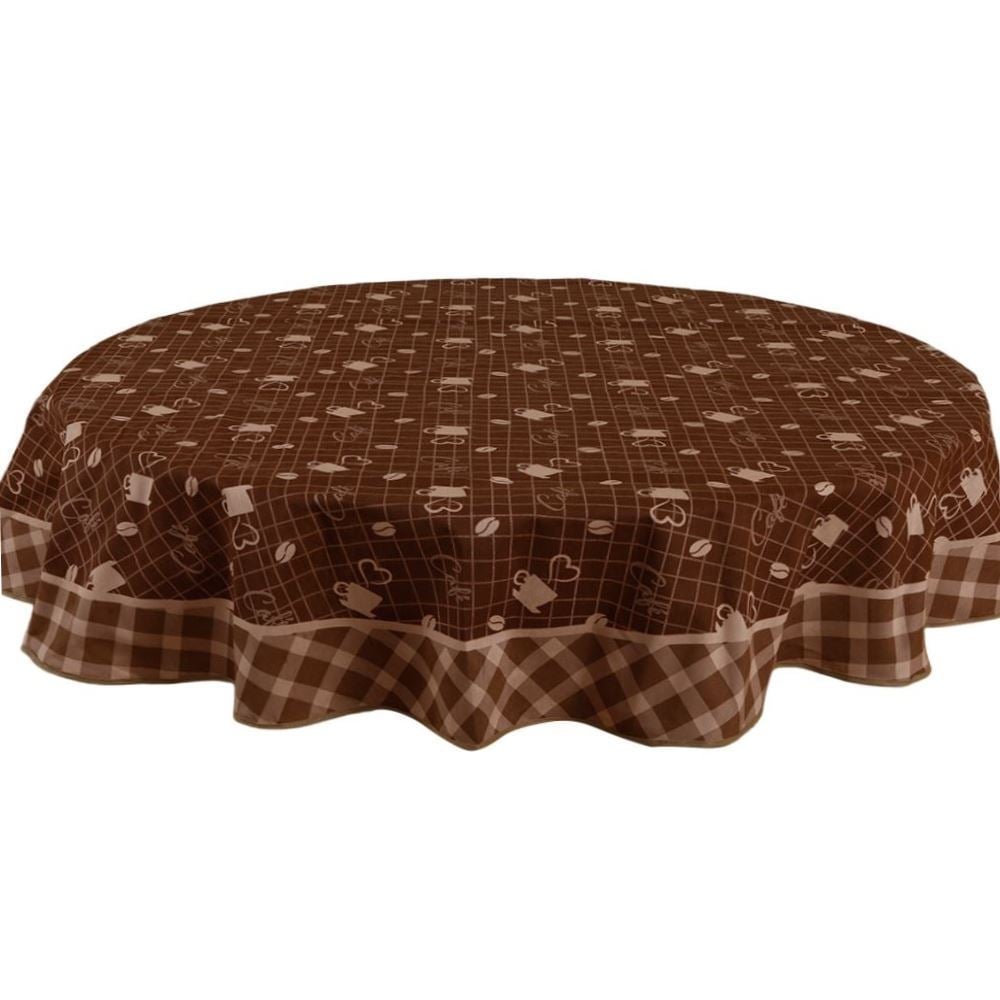 Toalha de Mesa Redonda Paris Lepper - Café Lepper