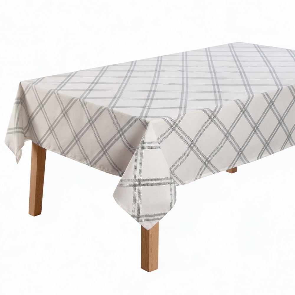 Toalha de Mesa 1,40X2,50M Clean Döhler - Grid Azul