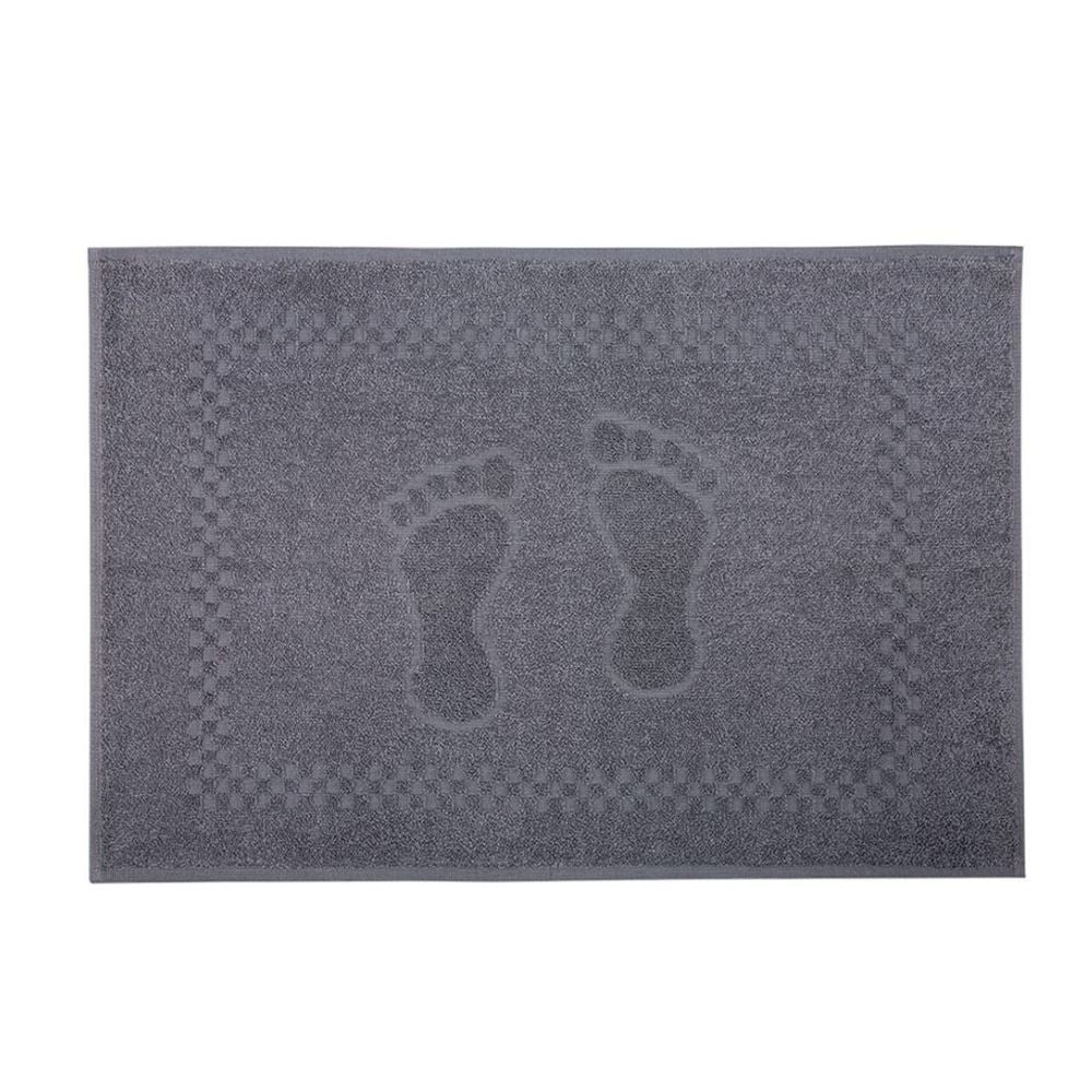 Toalha de Piso Algodão 45X68cm Havan - Cinza Dove