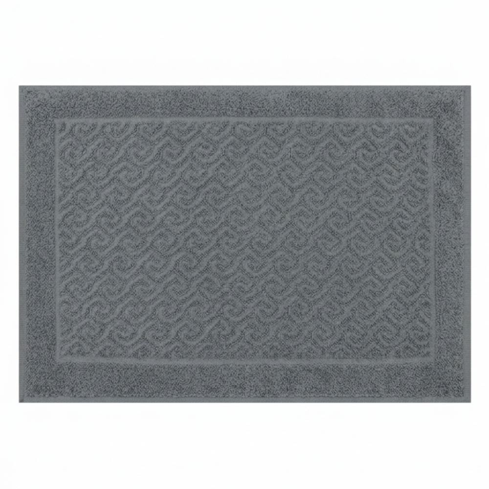 Toalha de Piso para Banheiro 45X68cm Spazio Havan Casa - Cinza Onix