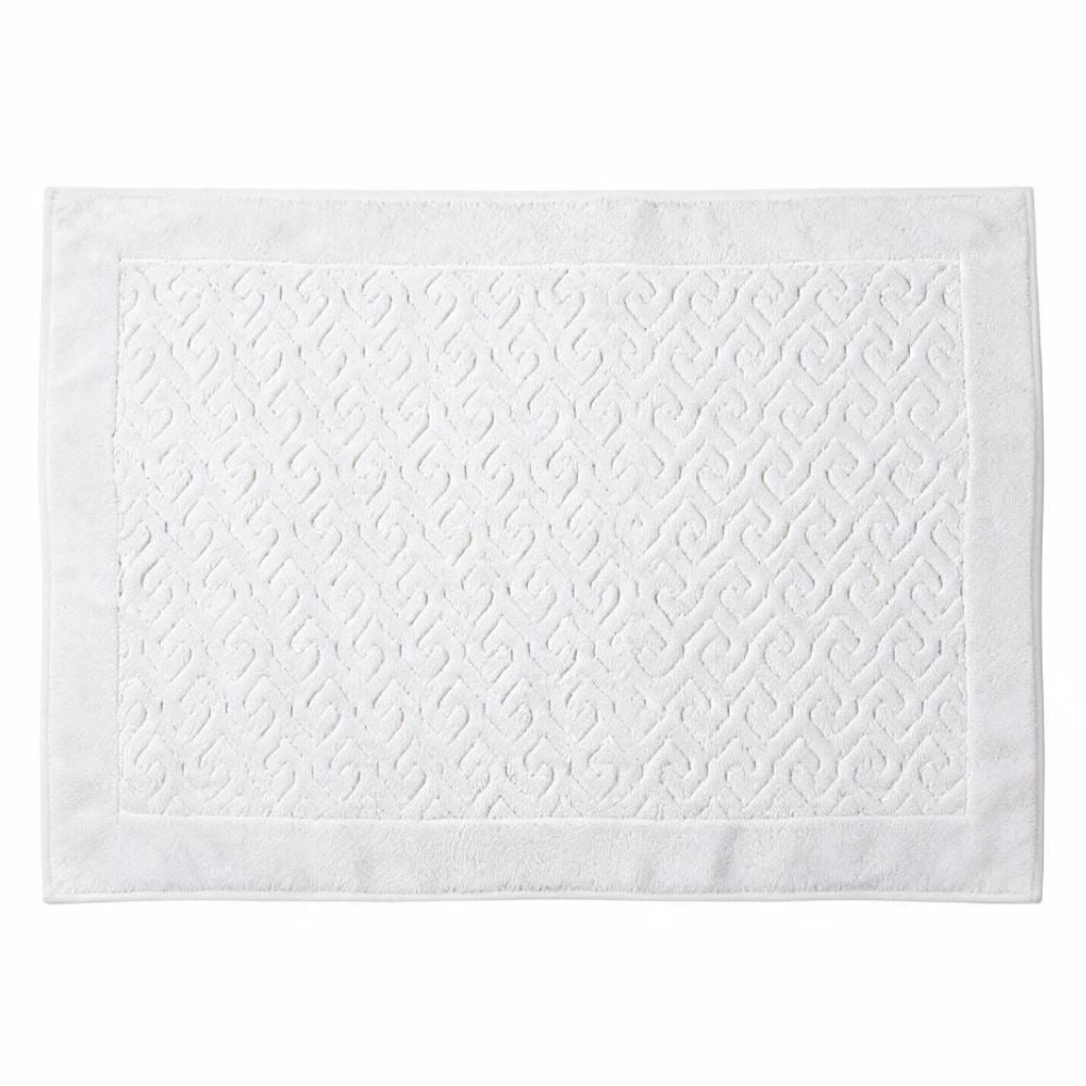 Toalha de Piso para Banheiro 45X68cm Spazio Havan Casa - Branco Chronos