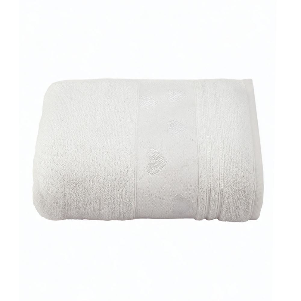 Toalha de Rosto 50X70 Eva Havan Casa - Off White